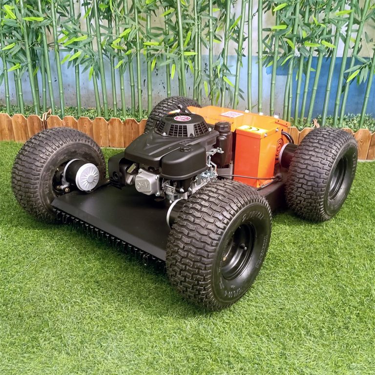 Remote betriebener Crawler -Mäher -Roboterlieferant